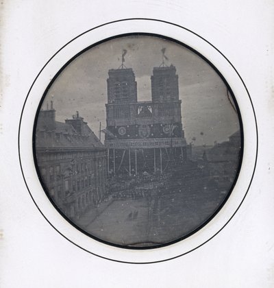 De begrafenis van de hertog van Orléans door Marc Antoine Gaudin